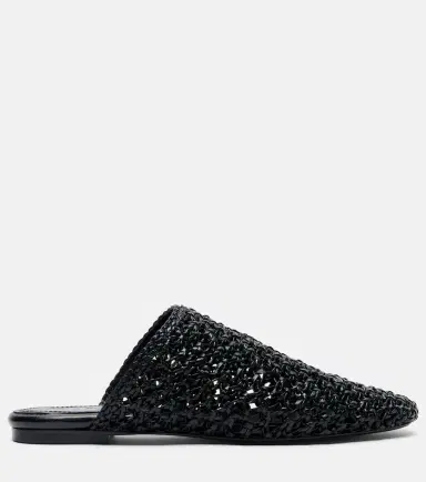 Souliers Martinez Mallorca woven leather mules | Thumbnail 4 Souliers Martinez Mallorca woven leather mules | Thumbnail 4