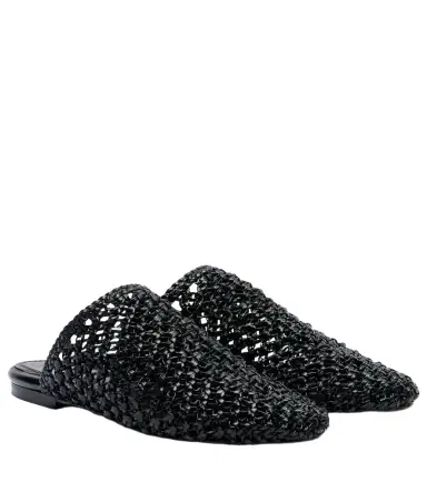 Souliers Martinez Mallorca woven leather mules | Thumbnail 1 Souliers Martinez Mallorca woven leather mules | Thumbnail 1
