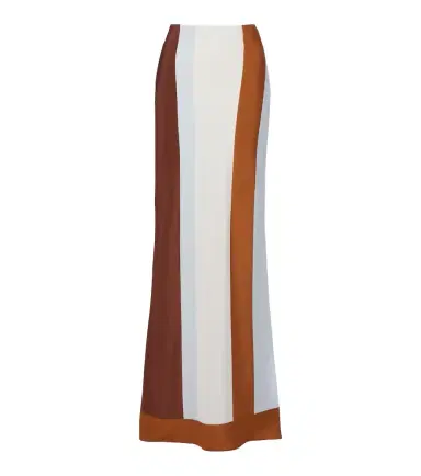 SIR. Striped silk maxi skirt | Thumbnail 1 SIR. Striped silk maxi skirt | Thumbnail 1