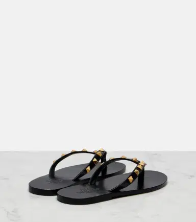 Valentino Garavani Rockstud leather thong sandals | Thumbnail 3 Valentino Garavani Rockstud leather thong sandals | Thumbnail 3