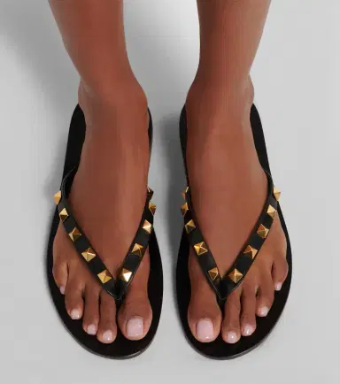 Valentino Garavani Rockstud leather thong sandals | Thumbnail 5 Valentino Garavani Rockstud leather thong sandals | Thumbnail 5