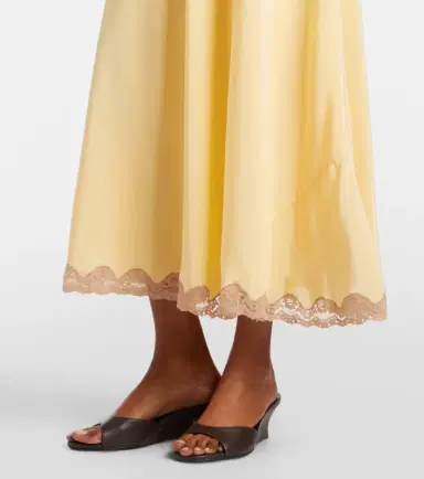Rixo Marlice lace-trimmed silk maxi dress | Thumbnail 5 Rixo Marlice lace-trimmed silk maxi dress | Thumbnail 5