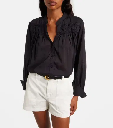 Nili Lotan Clarys cotton blouse | Thumbnail 5 Nili Lotan Clarys cotton blouse | Thumbnail 5