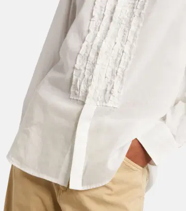 Nili Lotan Nathael ruffled cotton poplin shirt | Thumbnail 7 Nili Lotan Nathael ruffled cotton poplin shirt | Thumbnail 7