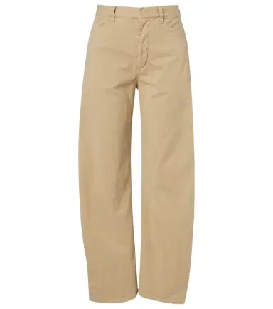 Nili Lotan Tribeca cotton twill barrel-leg pants | Thumbnail 1 Nili Lotan Tribeca cotton twill barrel-leg pants | Thumbnail 1