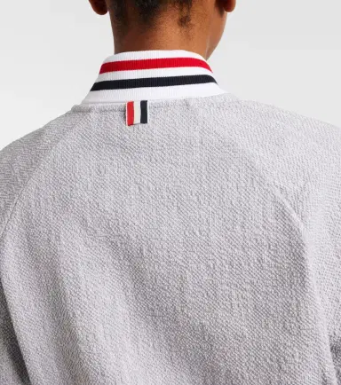 Thom Browne Cotton-blend bomber jacket | Thumbnail 2 Thom Browne Cotton-blend bomber jacket | Thumbnail 2