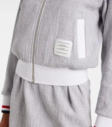 Thom Browne Cotton-blend bomber jacket | Thumbnail 7 Thom Browne Cotton-blend bomber jacket | Thumbnail 7