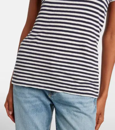 Nili Lotan Lana striped cotton jersey T-shirt | Thumbnail 2 Nili Lotan Lana striped cotton jersey T-shirt | Thumbnail 2