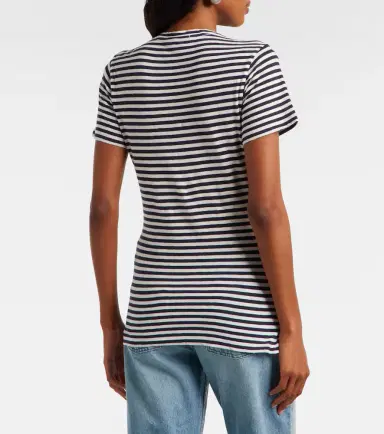 Nili Lotan Lana striped cotton jersey T-shirt | Thumbnail 4 Nili Lotan Lana striped cotton jersey T-shirt | Thumbnail 4