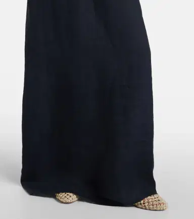 Nili Lotan Lelia halterneck linen maxi dress | Thumbnail 4 Nili Lotan Lelia halterneck linen maxi dress | Thumbnail 4