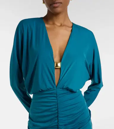 ViX Paula Hermanny Iris ruched minidress | Thumbnail 2 ViX Paula Hermanny Iris ruched minidress | Thumbnail 2