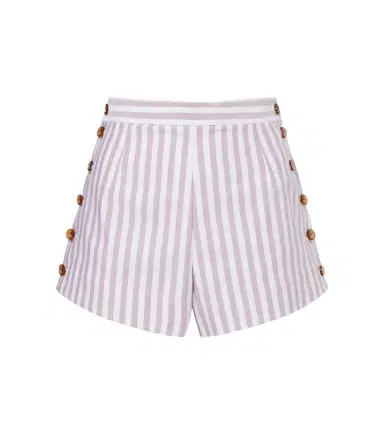 Vivienne Westwood Elle pinstripe cotton shorts | Thumbnail 1 Vivienne Westwood Elle pinstripe cotton shorts | Thumbnail 1
