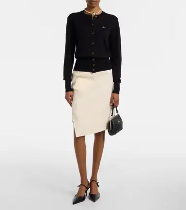 Vivienne Westwood Bea cotton and cashmere cardigan | Thumbnail 4 Vivienne Westwood Bea cotton and cashmere cardigan | Thumbnail 4
