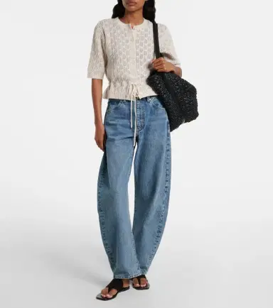Frame Bubble barrel-leg jeans | Thumbnail 2 Frame Bubble barrel-leg jeans | Thumbnail 2