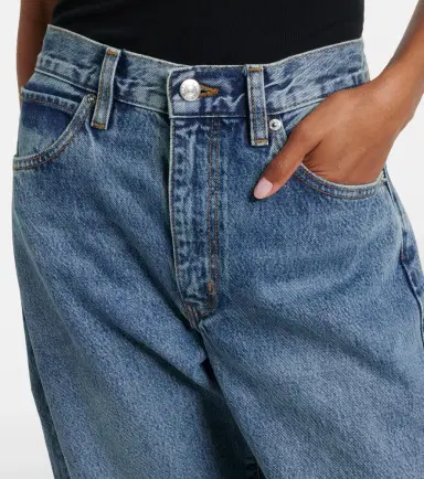 Frame Bubble barrel-leg jeans | Thumbnail 5 Frame Bubble barrel-leg jeans | Thumbnail 5