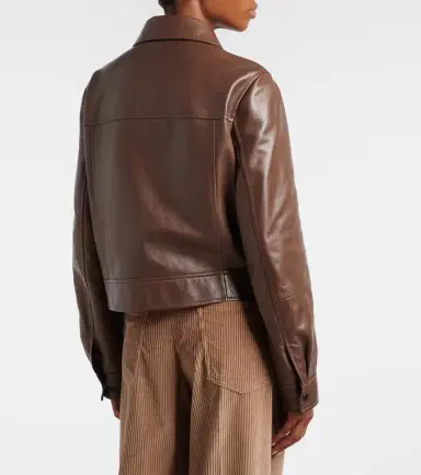 Brunello Cucinelli Leather jacket | Thumbnail 2 Brunello Cucinelli Leather jacket | Thumbnail 2