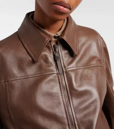 Brunello Cucinelli Leather jacket | Thumbnail 3 Brunello Cucinelli Leather jacket | Thumbnail 3