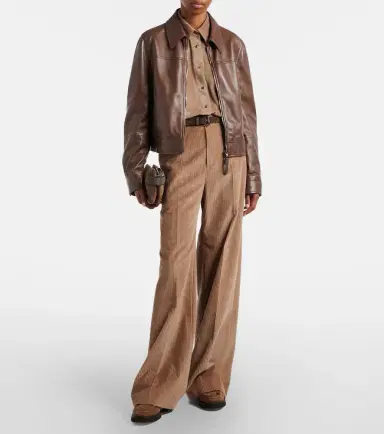 Brunello Cucinelli Leather jacket | Thumbnail 5 Brunello Cucinelli Leather jacket | Thumbnail 5