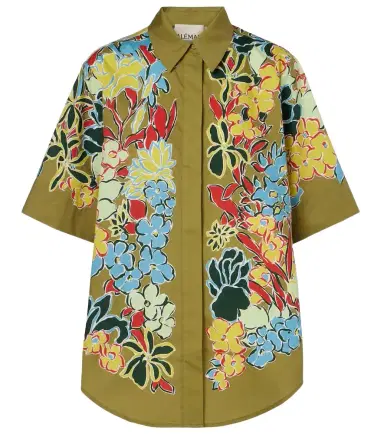 ALÉMAIS Alémais Solstice floral cotton-blend shirt | Thumbnail 1 ALÉMAIS Alémais Solstice floral cotton-blend shirt | Thumbnail 1