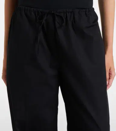 TOTEME Cotton poplin wide-leg pants | Thumbnail 6 TOTEME Cotton poplin wide-leg pants | Thumbnail 6