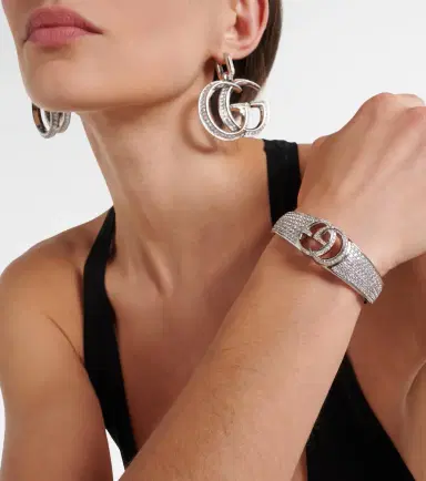 Gucci GG Marmont embellished cuff bracelet | Thumbnail 4 Gucci GG Marmont embellished cuff bracelet | Thumbnail 4