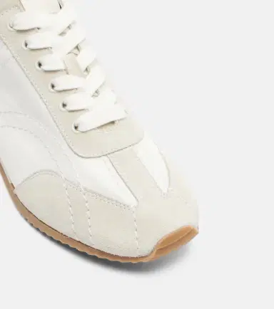 TOTEME Flex suede-trimmed sneakers | Thumbnail 2 TOTEME Flex suede-trimmed sneakers | Thumbnail 2