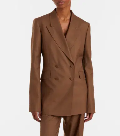 Gabriela Hearst Angela wool and silk blazer | Thumbnail 2 Gabriela Hearst Angela wool and silk blazer | Thumbnail 2