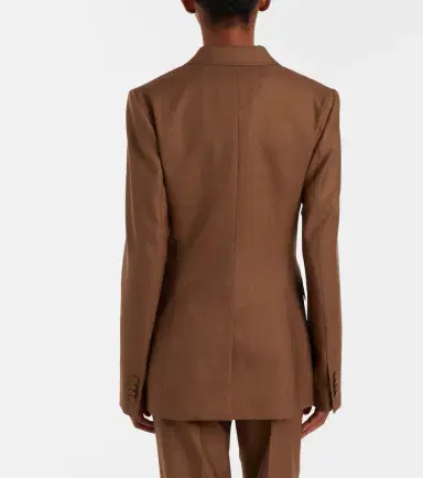 Gabriela Hearst Angela wool and silk blazer | Thumbnail 3 Gabriela Hearst Angela wool and silk blazer | Thumbnail 3