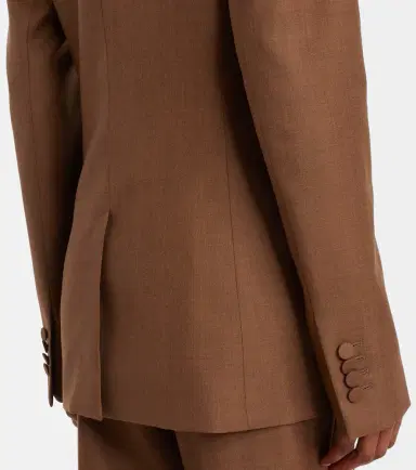 Gabriela Hearst Angela wool and silk blazer | Thumbnail 6 Gabriela Hearst Angela wool and silk blazer | Thumbnail 6