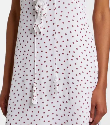 Dorothee Schumacher Dancing Dots polka-dot georgette midi dress | Thumbnail 2 Dorothee Schumacher Dancing Dots polka-dot georgette midi dress | Thumbnail 2