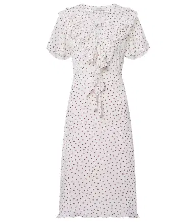 Dorothee Schumacher Dancing Dots polka-dot georgette midi dress | Thumbnail 1 Dorothee Schumacher Dancing Dots polka-dot georgette midi dress | Thumbnail 1