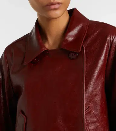 Dorothee Schumacher Broken Shine cropped leather jacket | Thumbnail 5 Dorothee Schumacher Broken Shine cropped leather jacket | Thumbnail 5