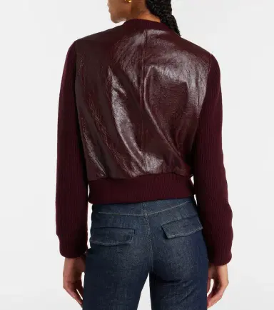 Dorothee Schumacher It's A Match cropped leather jacket | Thumbnail 3 Dorothee Schumacher It's A Match cropped leather jacket | Thumbnail 3