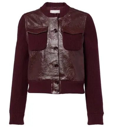 Dorothee Schumacher It's A Match cropped leather jacket | Thumbnail 1 Dorothee Schumacher It's A Match cropped leather jacket | Thumbnail 1