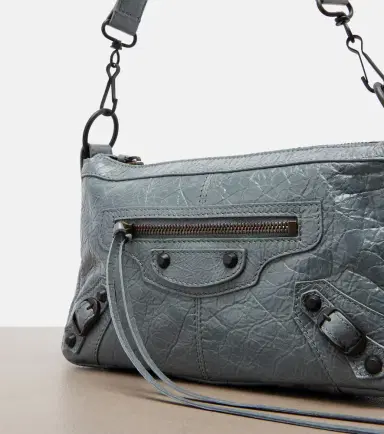 Balenciaga Le City Moto Mini leather shoulder bag | Thumbnail 3 Balenciaga Le City Moto Mini leather shoulder bag | Thumbnail 3