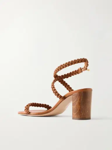 Gianvito Rossi Ubud 70 Braided Leather Sandals | Thumbnail 3 Gianvito Rossi Ubud 70 Braided Leather Sandals | Thumbnail 3