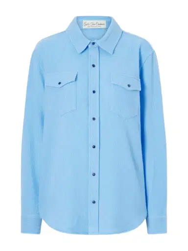 God’s True Cashmere Lagoon Cashmere Shirt | Thumbnail 1 God’s True Cashmere Lagoon Cashmere Shirt | Thumbnail 1