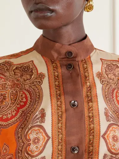 Zimmermann Mahon Dolman Printed Silk-satin Shirt | Thumbnail 5 Zimmermann Mahon Dolman Printed Silk-satin Shirt | Thumbnail 5