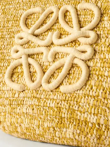 Loewe + Paula's Ibiza Eclipse Basket Medium Leather-trimmed Raffia Tote | Thumbnail 5 Loewe + Paula's Ibiza Eclipse Basket Medium Leather-trimmed Raffia Tote | Thumbnail 5
