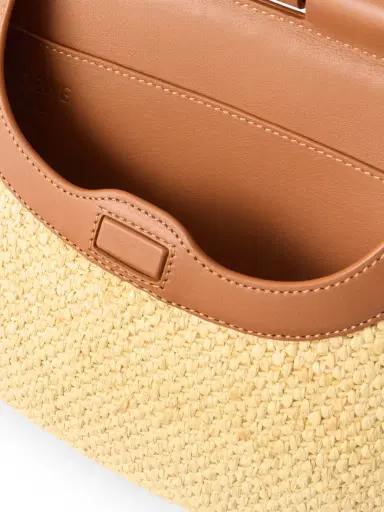 Loewe + Paula's Ibiza Pescador Medium Embellished Leather-trimmed Raffia Shoulder Bag | Thumbnail 6 Loewe + Paula's Ibiza Pescador Medium Embellished Leather-trimmed Raffia Shoulder Bag | Thumbnail 6