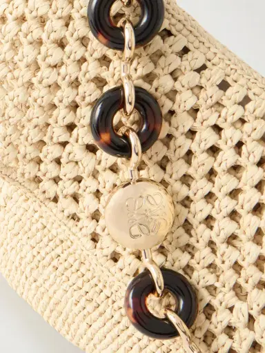 Loewe + Paula's Ibiza Ola Medium Embellished Raffia Shoulder Bag | Thumbnail 5 Loewe + Paula's Ibiza Ola Medium Embellished Raffia Shoulder Bag | Thumbnail 5