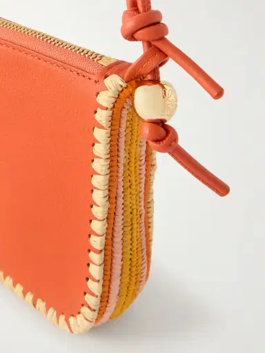 Loewe + Paula's Ibiza Rio Raffia-trimmed Leather Shoulder Bag | Thumbnail 5 Loewe + Paula's Ibiza Rio Raffia-trimmed Leather Shoulder Bag | Thumbnail 5