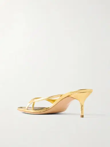 Acne Studios 60 Metallic Patent-leather Sandals | Thumbnail 3 Acne Studios 60 Metallic Patent-leather Sandals | Thumbnail 3
