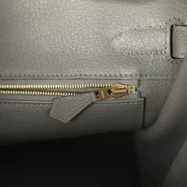 HERMÈS Hermes Birkin 30 Gris Meyer Togo Gold Hardware | Thumbnail 9 HERMÈS Hermes Birkin 30 Gris Meyer Togo Gold Hardware | Thumbnail 9