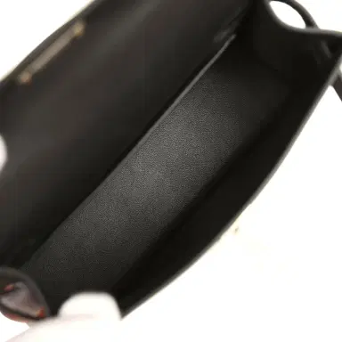 HERMÈS Hermes Kelly Sellier 20 Black Epsom Palladium Hardware | Thumbnail 8 HERMÈS Hermes Kelly Sellier 20 Black Epsom Palladium Hardware | Thumbnail 8