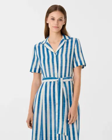 Emporio Sirenuse Claudia Dress in Ikat Stripes | Thumbnail 4 Emporio Sirenuse Claudia Dress in Ikat Stripes | Thumbnail 4