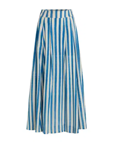 Emporio Sirenuse Flaminia Skirt in Ikat Stripes | Thumbnail 1 Emporio Sirenuse Flaminia Skirt in Ikat Stripes | Thumbnail 1