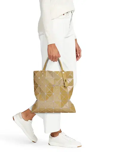 BAO BAO ISSEY MIYAKE Women's Lucent Metallic Tote Bag - Ocher | Thumbnail 2 BAO BAO ISSEY MIYAKE Women's Lucent Metallic Tote Bag - Ocher | Thumbnail 2