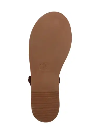 Schutz Women's Camellia Leather Slingback Sandals - Root Brown | Thumbnail 8 Schutz Women's Camellia Leather Slingback Sandals - Root Brown | Thumbnail 8