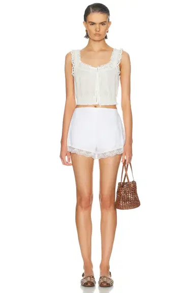 Staud Von Linen Short | Thumbnail 5 Staud Von Linen Short | Thumbnail 5